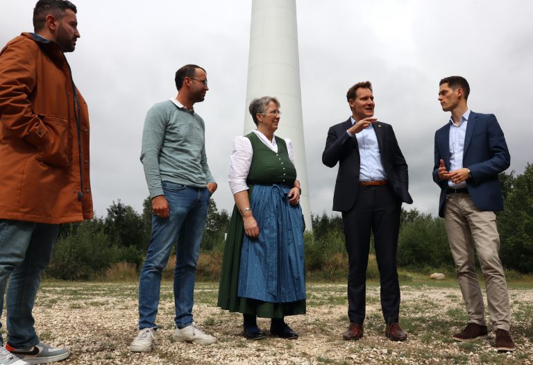 Vento Ludens empfängt Grünen-Fraktions-Chef Hartmann