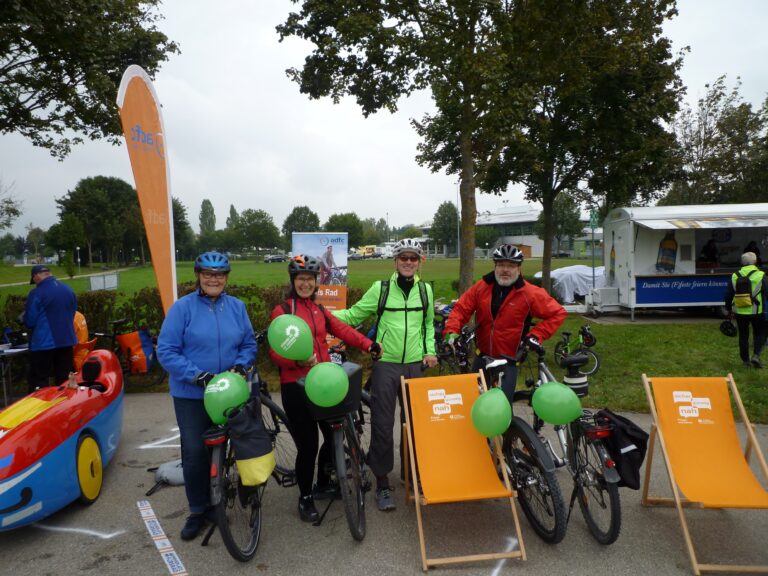 Die Grünen Radler beim Donautal Radelspaß