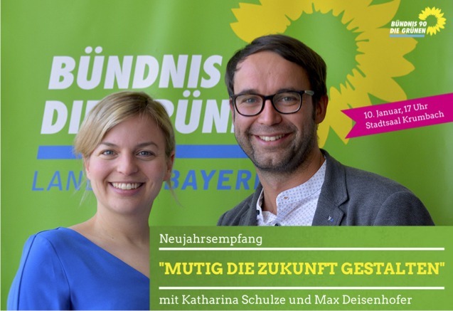 Grüne: Schulze spricht bei Neujahrsempfang