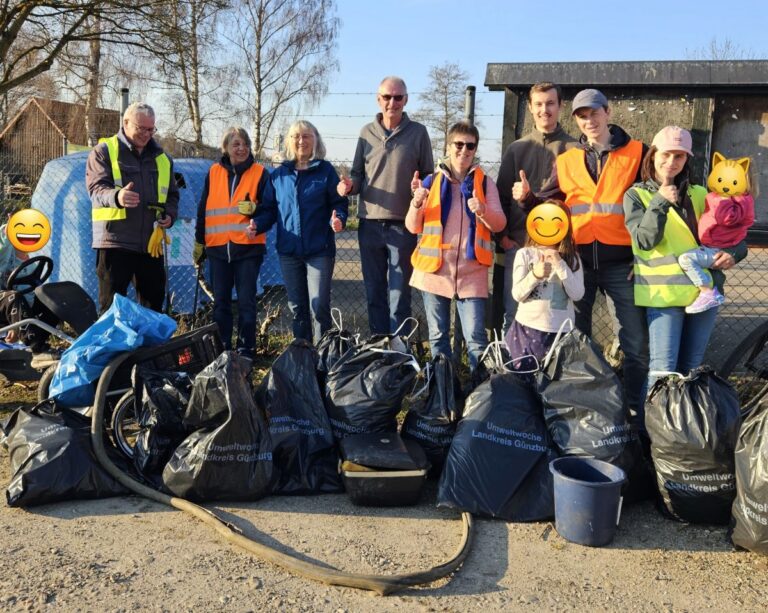 Jetzt wird aufgeräumt – Müllsammelaktion im Kammeltal