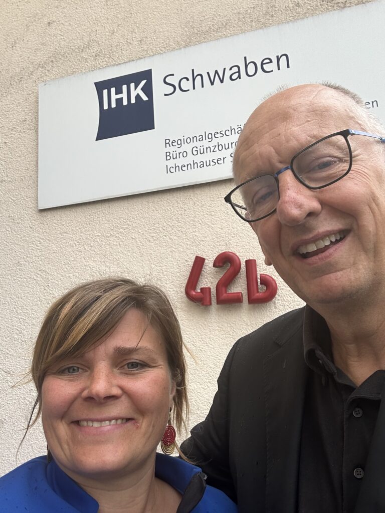 Gelungener Informationsaustausch mit IHK Günzburg am 25.08.26